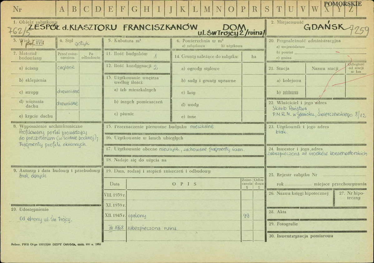 Karta zielona, skan nr 1
