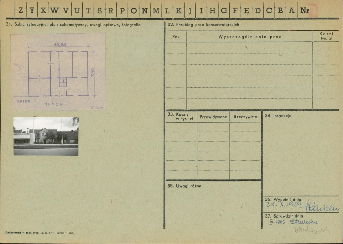 KZ - Karta zielona, skan nr 2