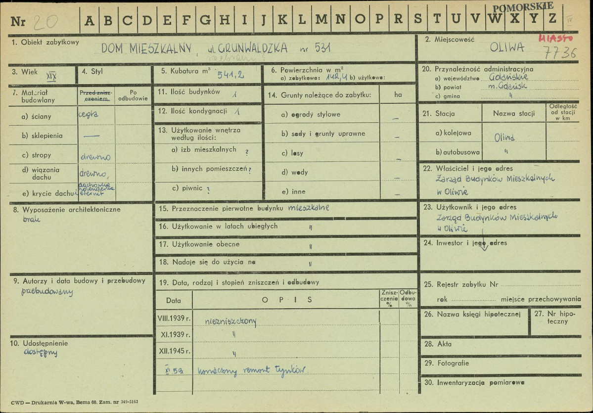Karta zielona, skan nr 1