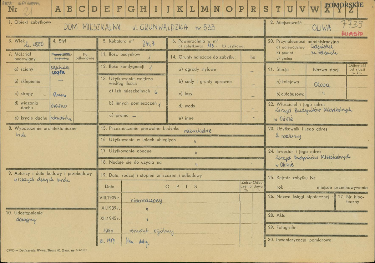 Karta zielona, skan nr 1