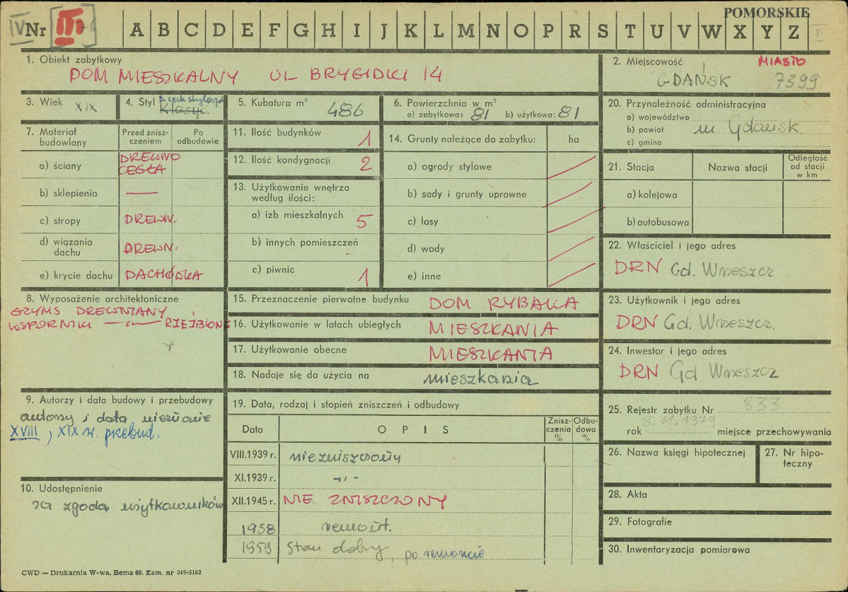 Karta zielona, skan nr 1