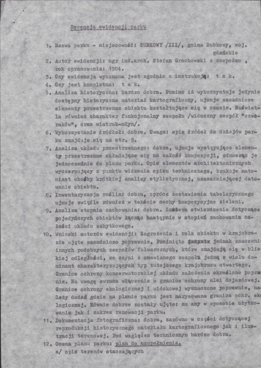 EP - Ewidencja parkowa, skan nr 3