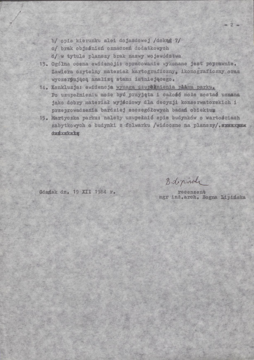 EP - Ewidencja parkowa, skan nr 4
