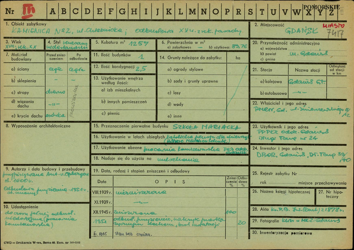 Karta zielona, skan nr 1