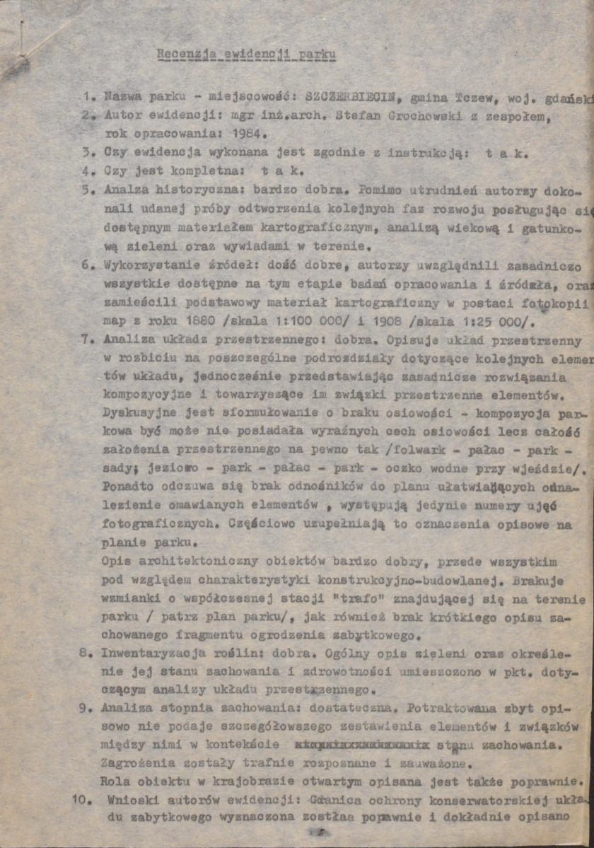Ewidencja parkowa, skan nr 15