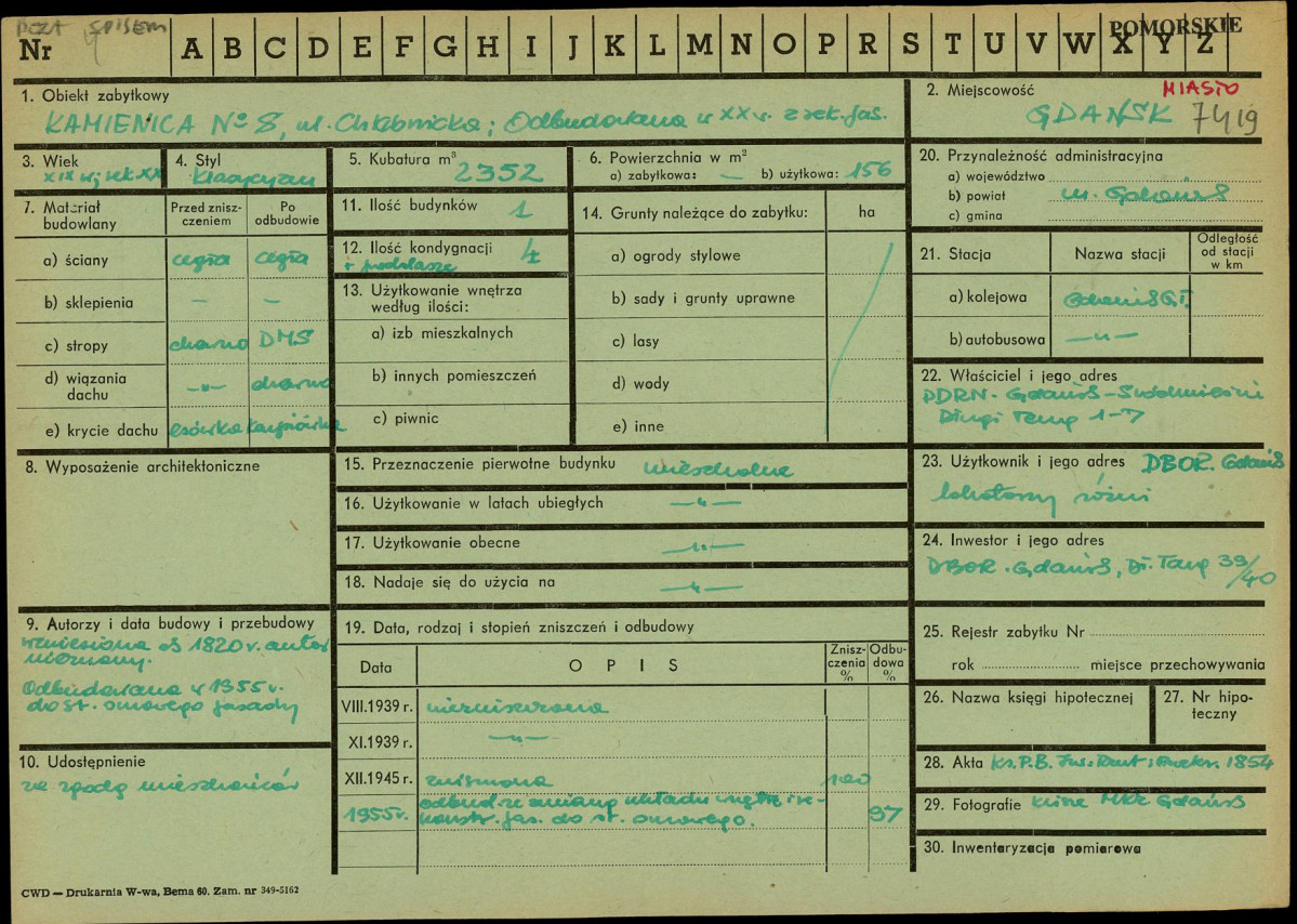 Karta zielona, skan nr 1