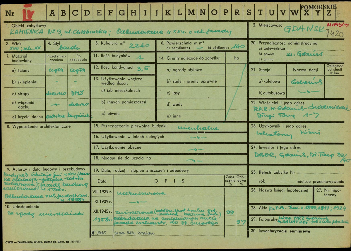 Karta zielona, skan nr 1