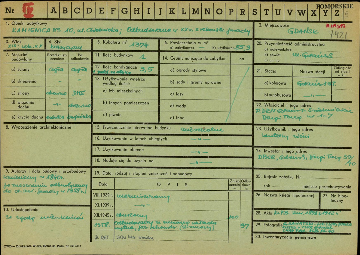 Karta zielona, skan nr 1