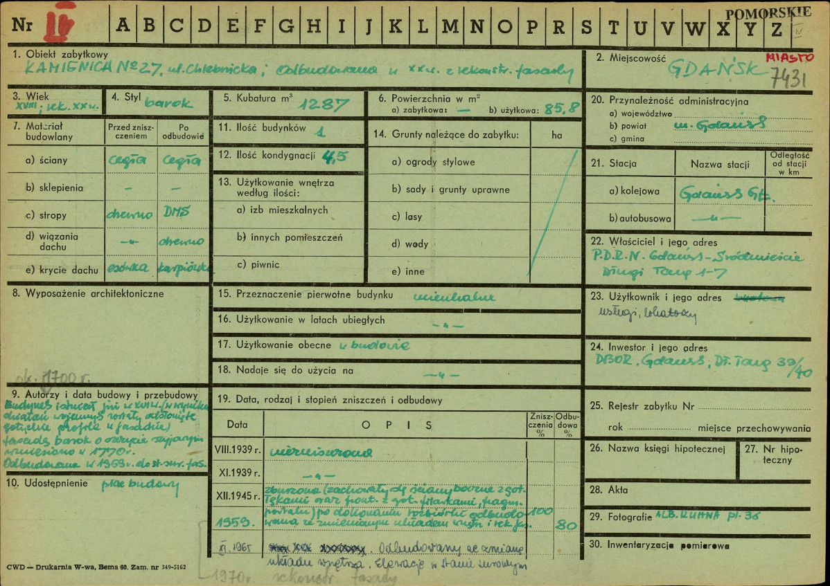 Karta zielona, skan nr 1
