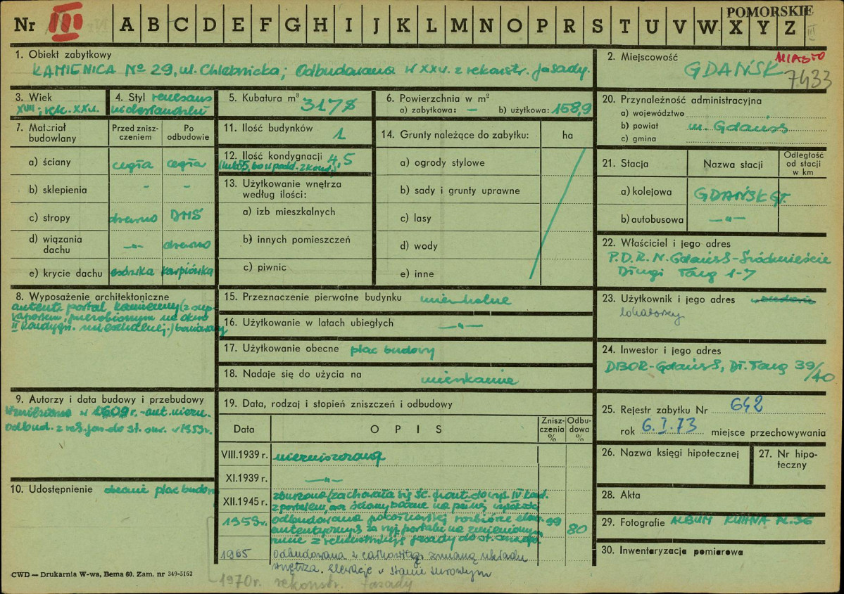 Karta zielona, skan nr 1