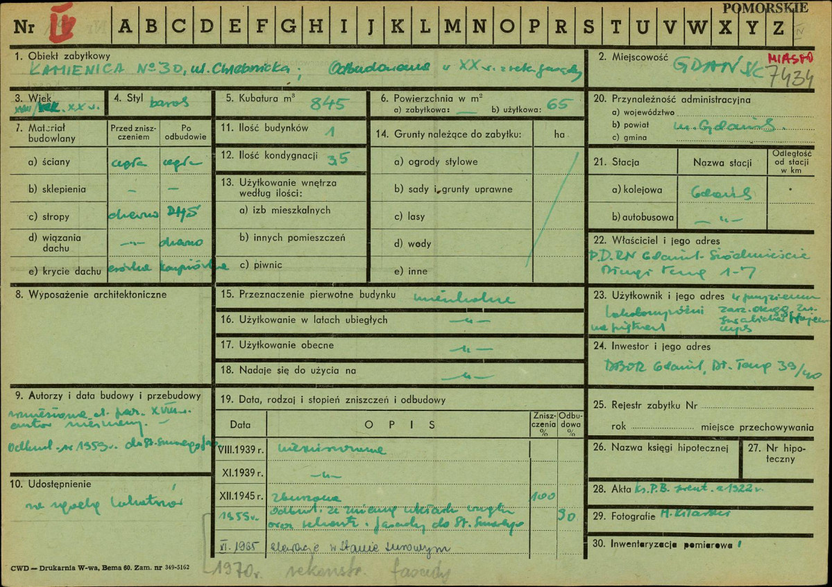 Karta zielona, skan nr 1