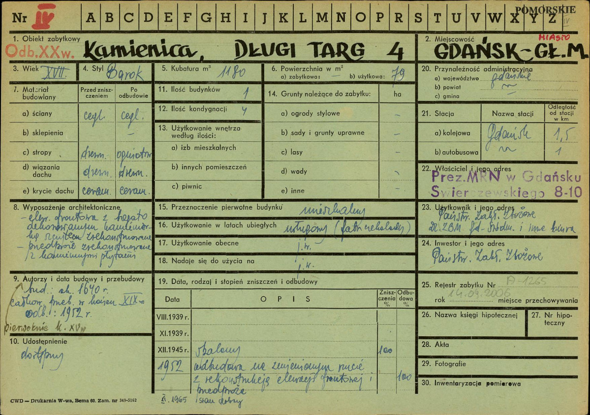 Karta zielona, skan nr 1