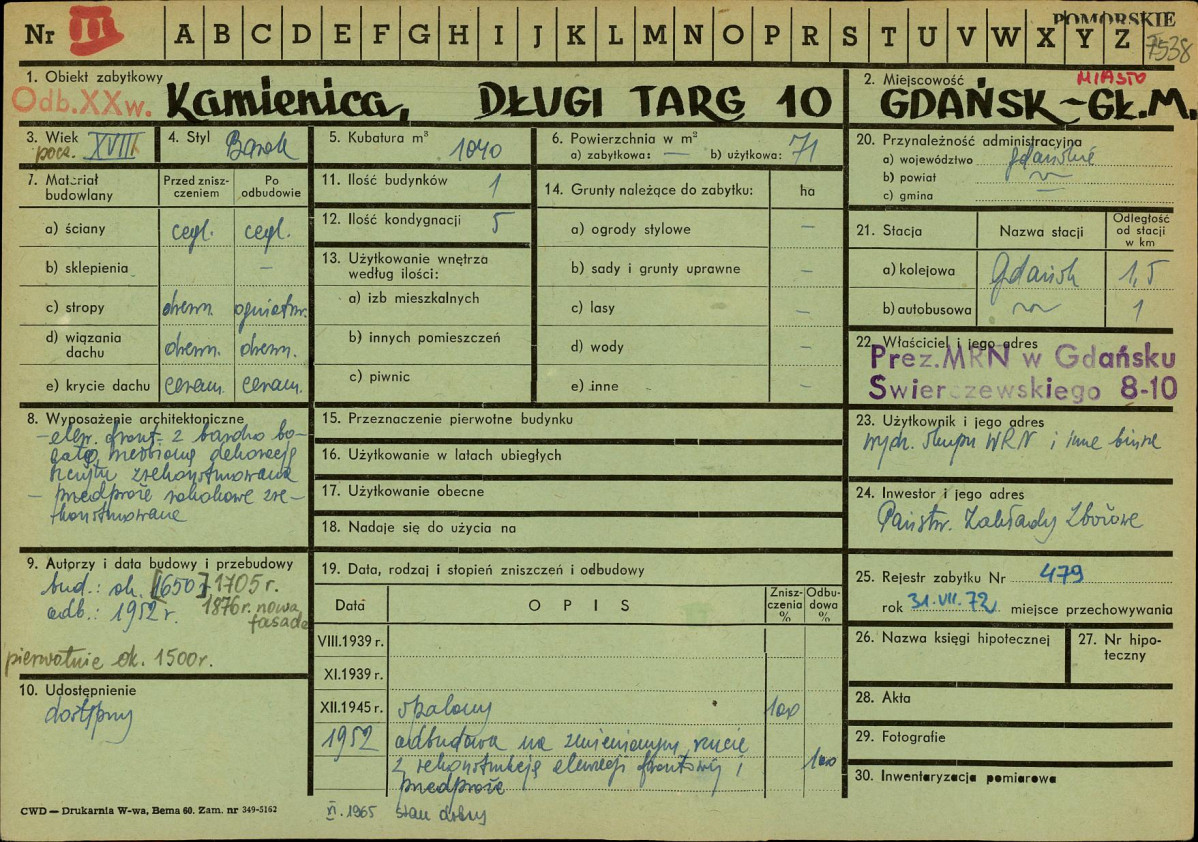 Karta zielona, skan nr 1