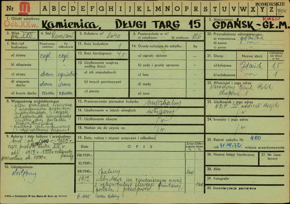 Karta zielona, skan nr 1