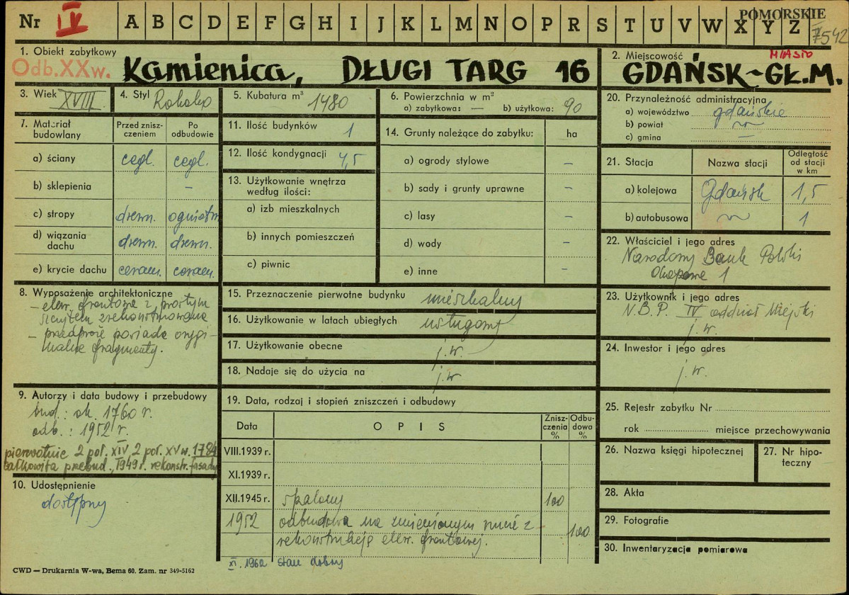 Karta zielona, skan nr 1