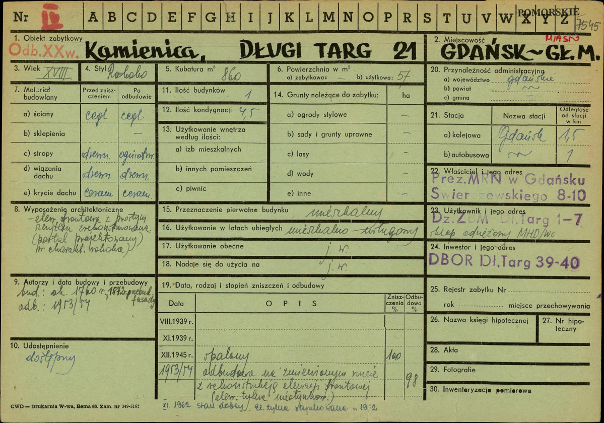 Karta zielona, skan nr 1