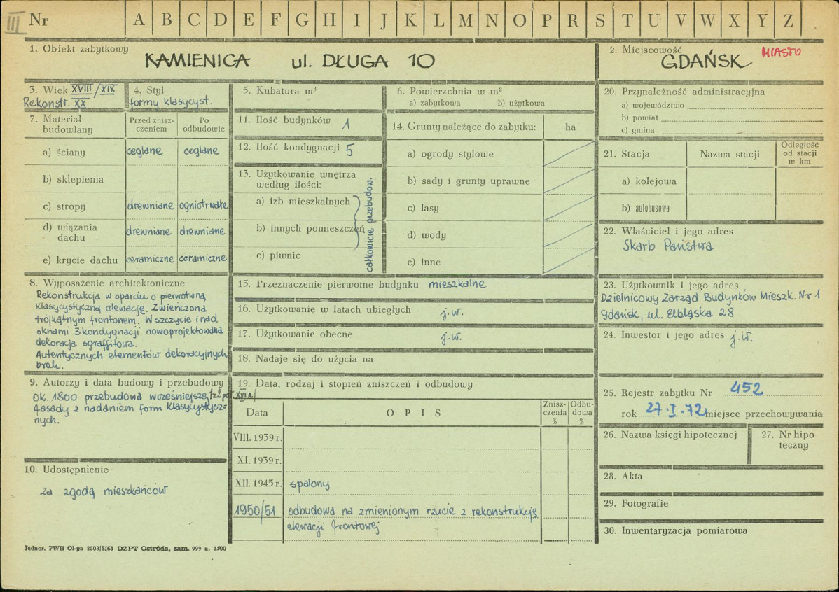 Karta zielona, skan nr 1