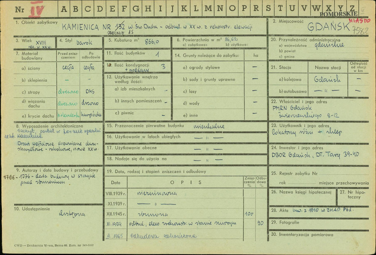 Karta zielona, skan nr 1