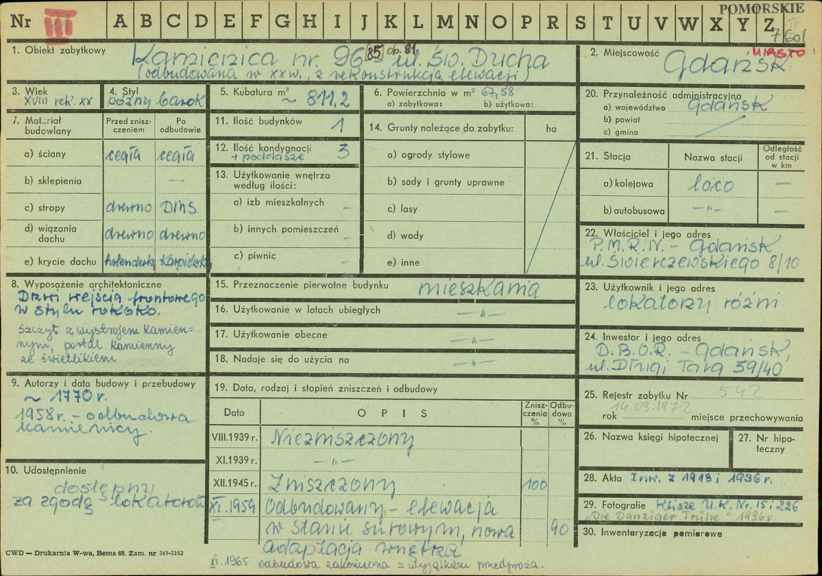 Karta zielona, skan nr 1