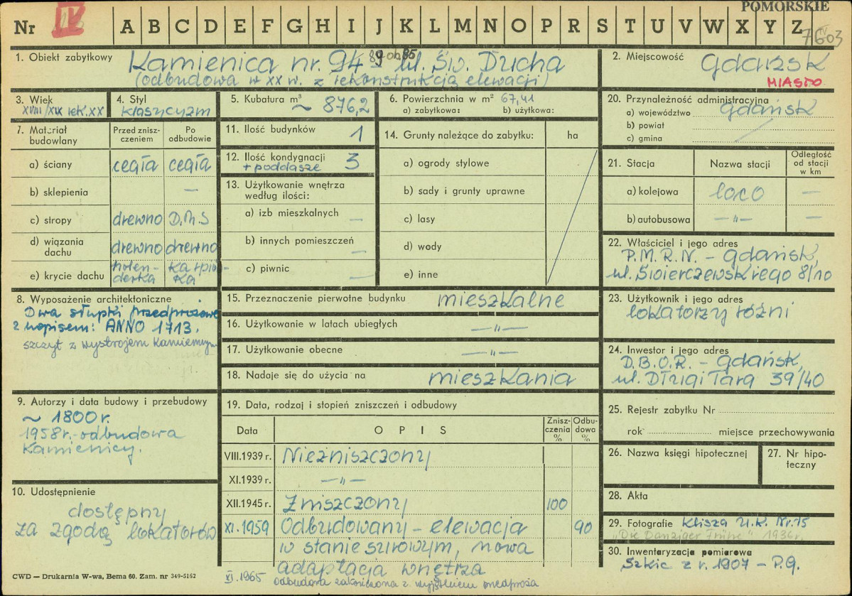 Karta zielona, skan nr 1