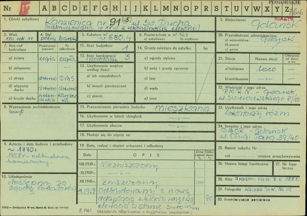 Karta zielona, skan nr 1