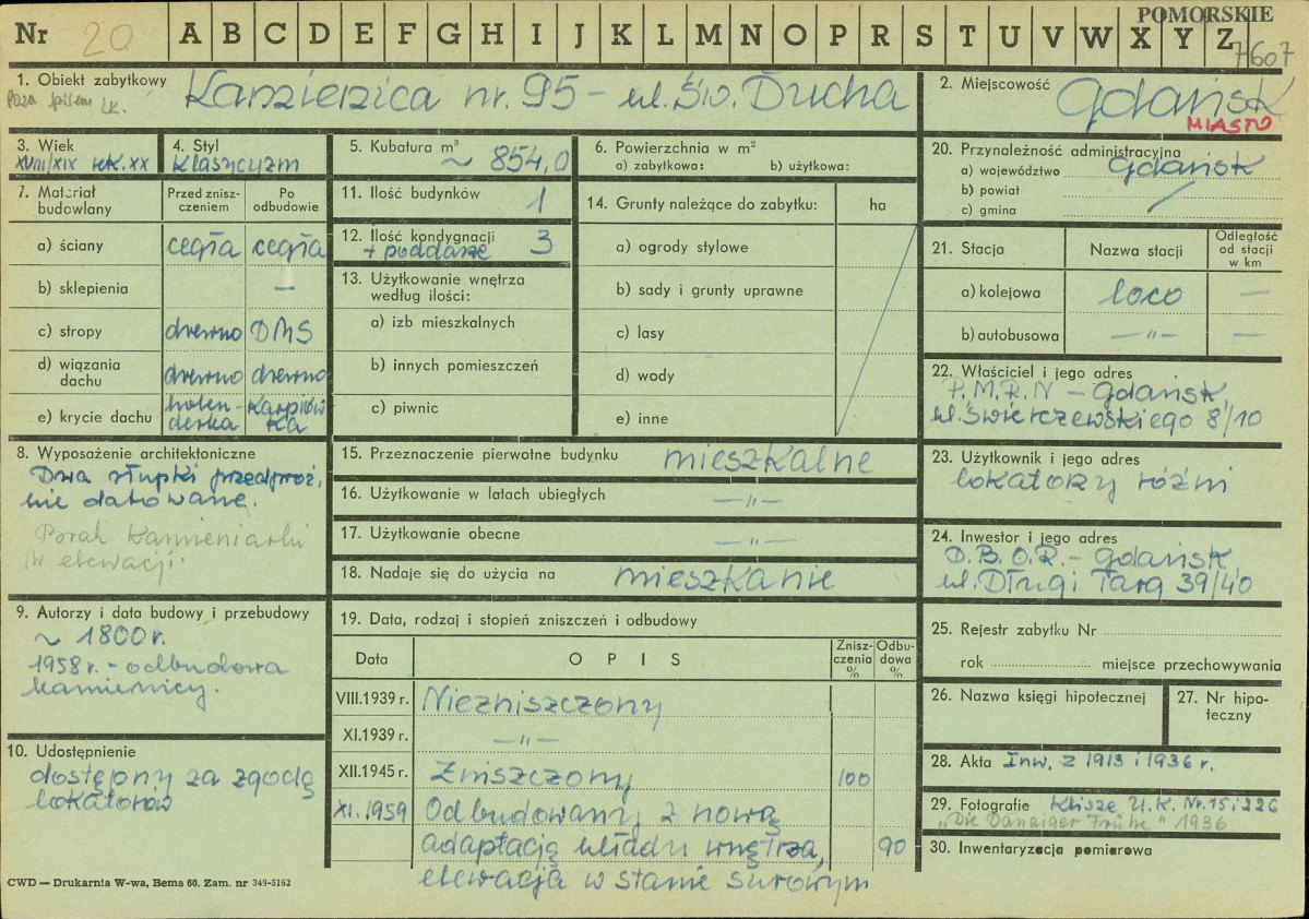 Karta zielona, skan nr 1