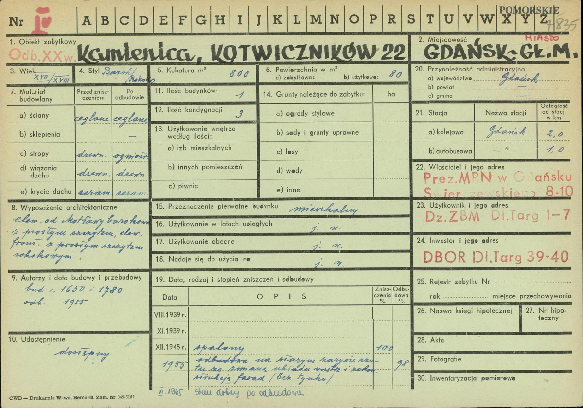 Karta zielona, skan nr 1