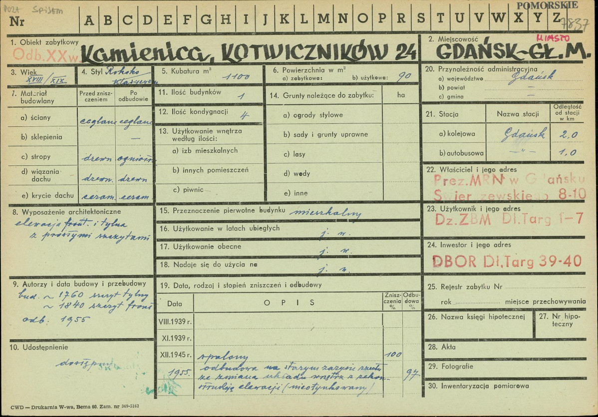 Karta zielona, skan nr 1