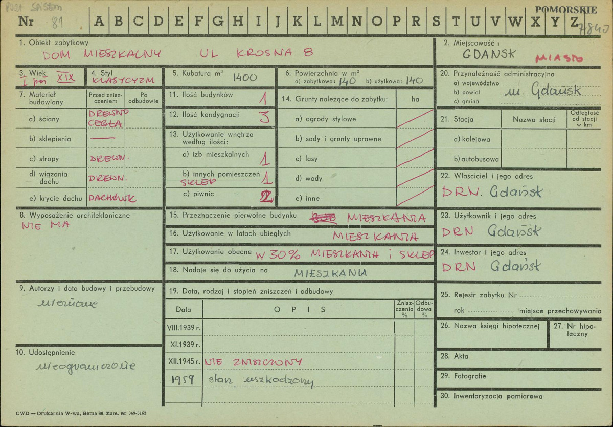 Karta zielona, skan nr 1