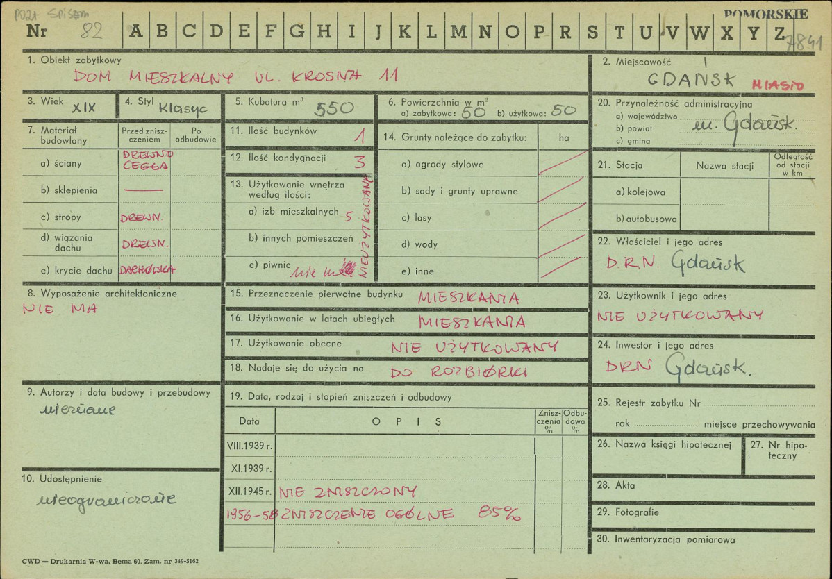 Karta zielona, skan nr 1