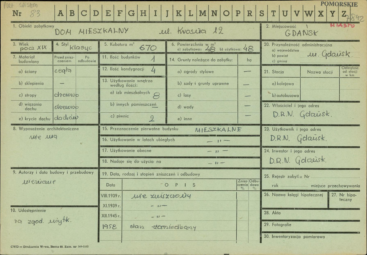 Karta zielona, skan nr 1