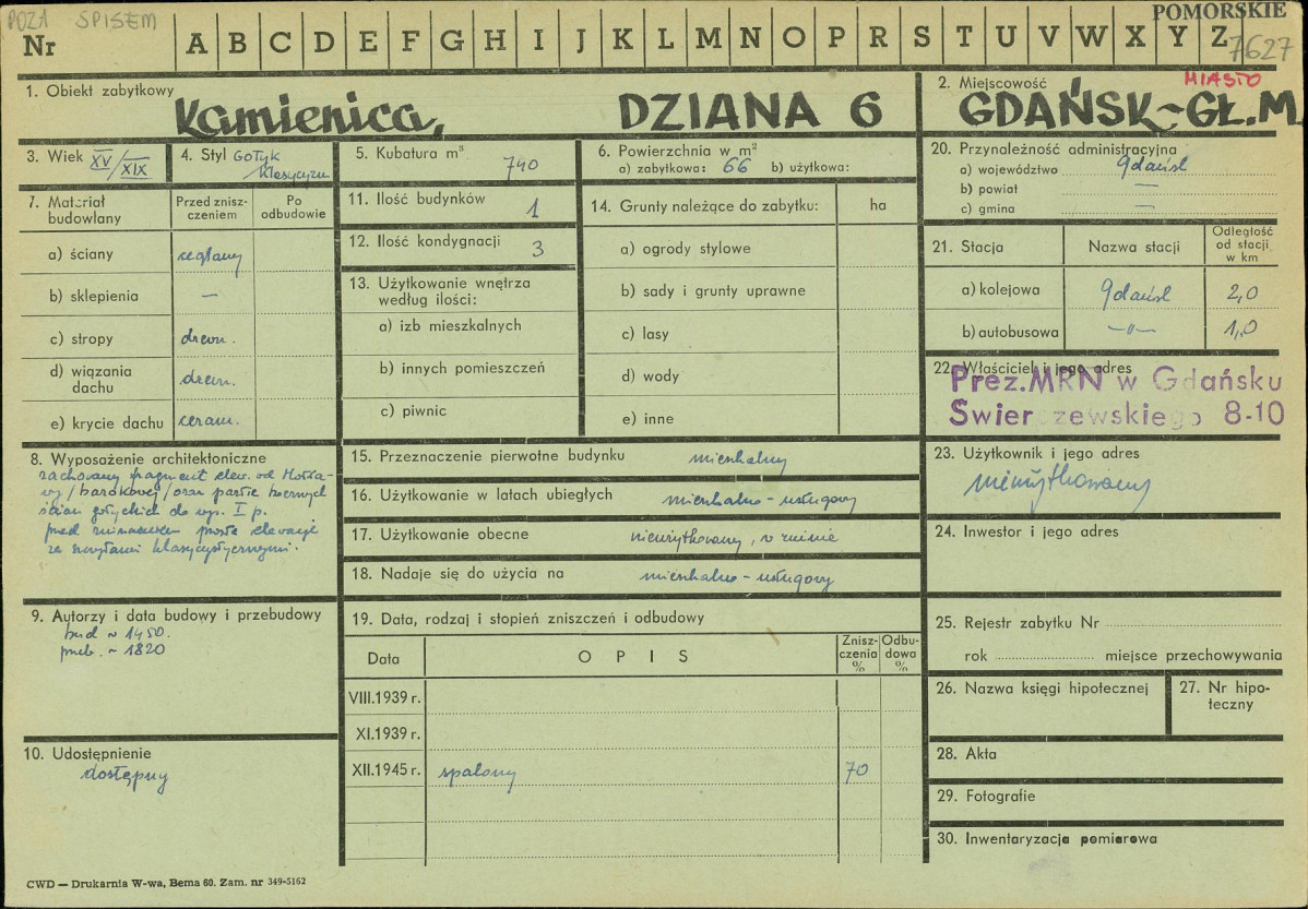 Karta zielona, skan nr 1