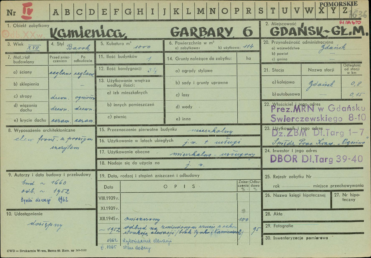 Karta zielona, skan nr 1