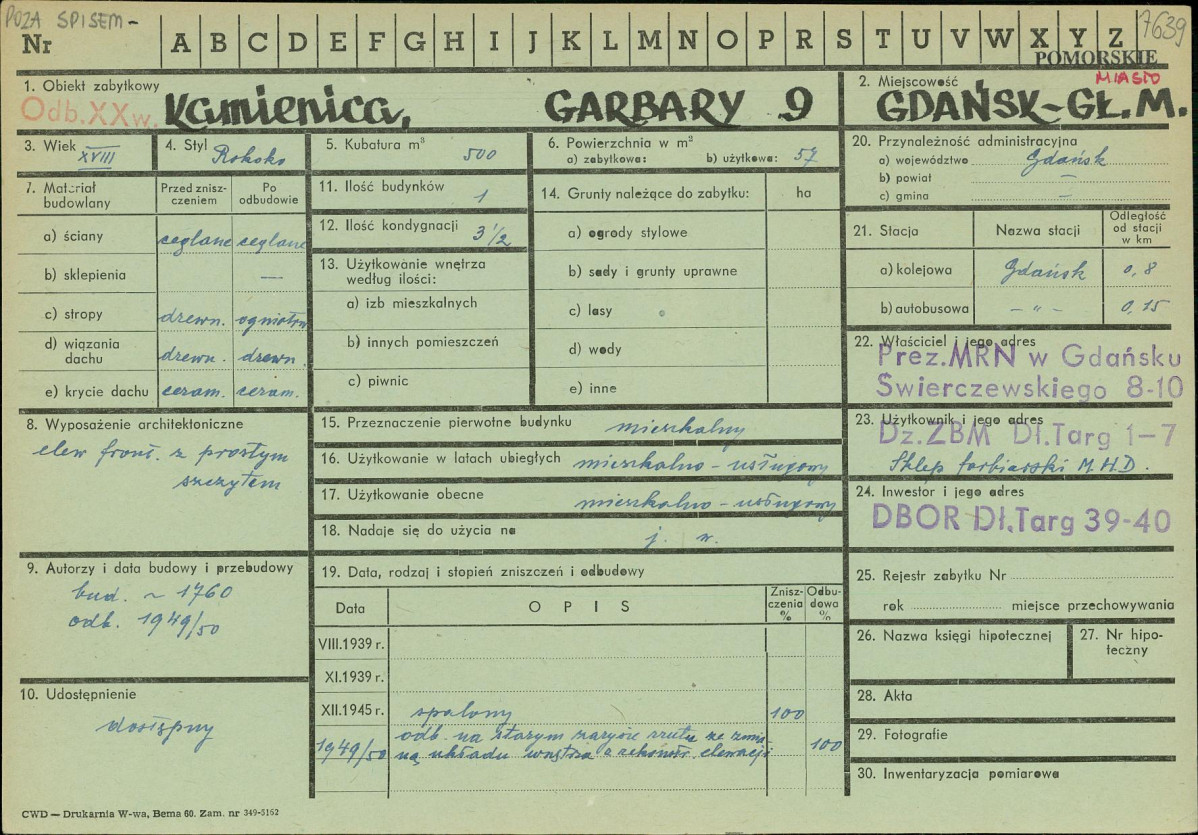 Karta zielona, skan nr 1