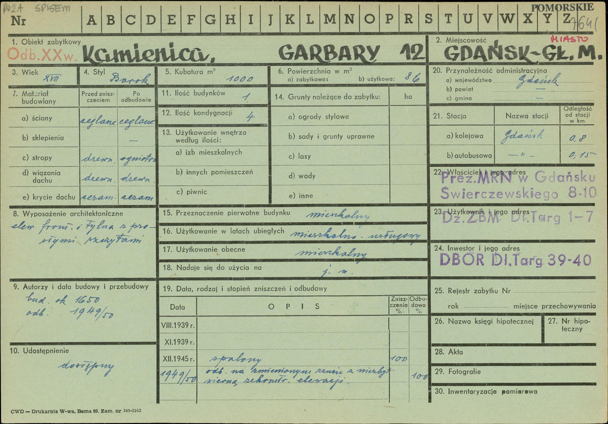 Karta zielona, skan nr 1