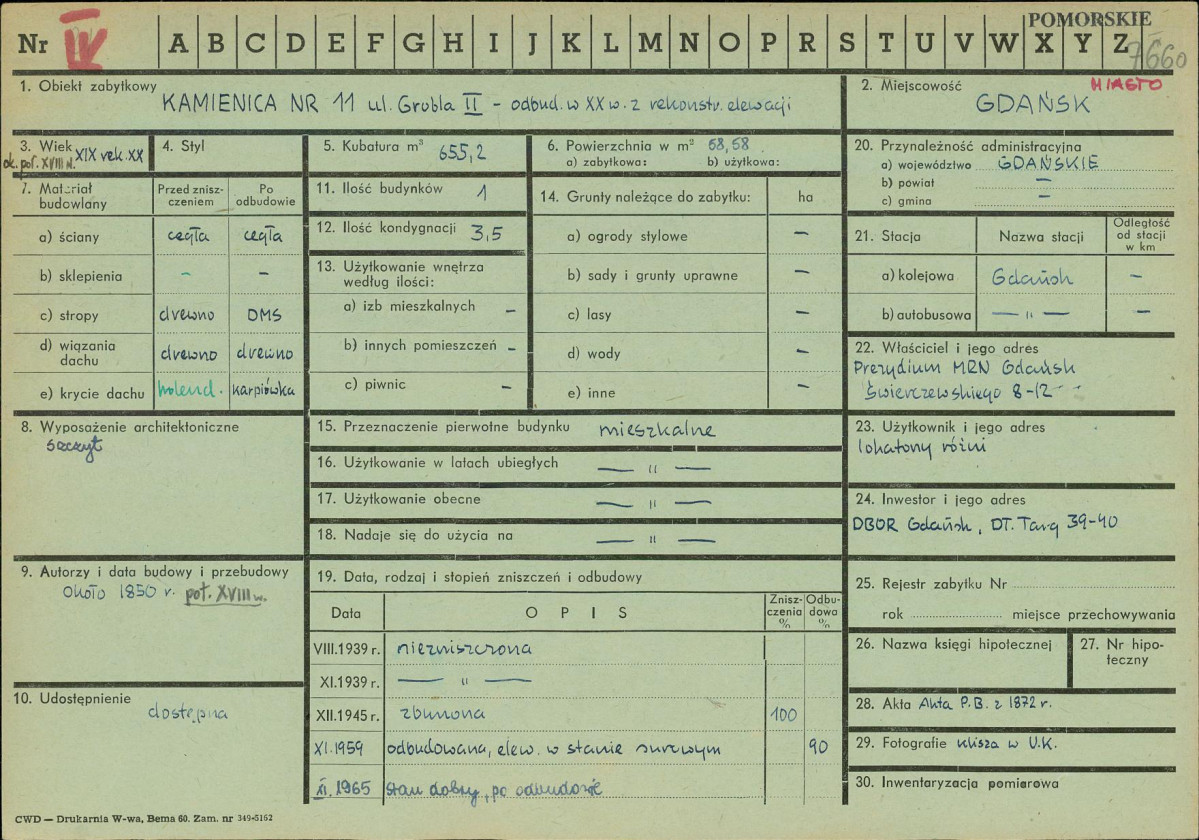 Karta zielona, skan nr 1