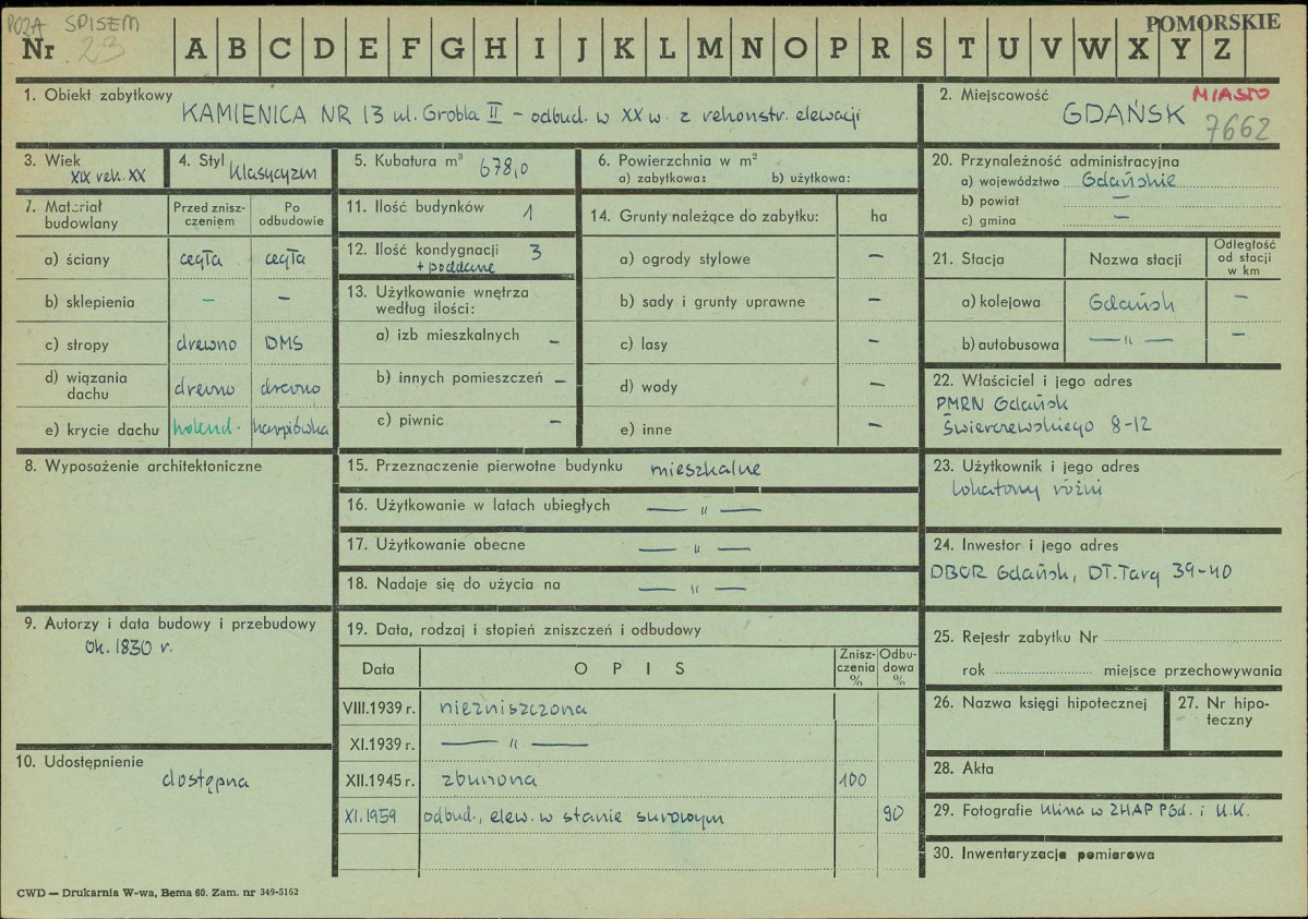 Karta zielona, skan nr 1