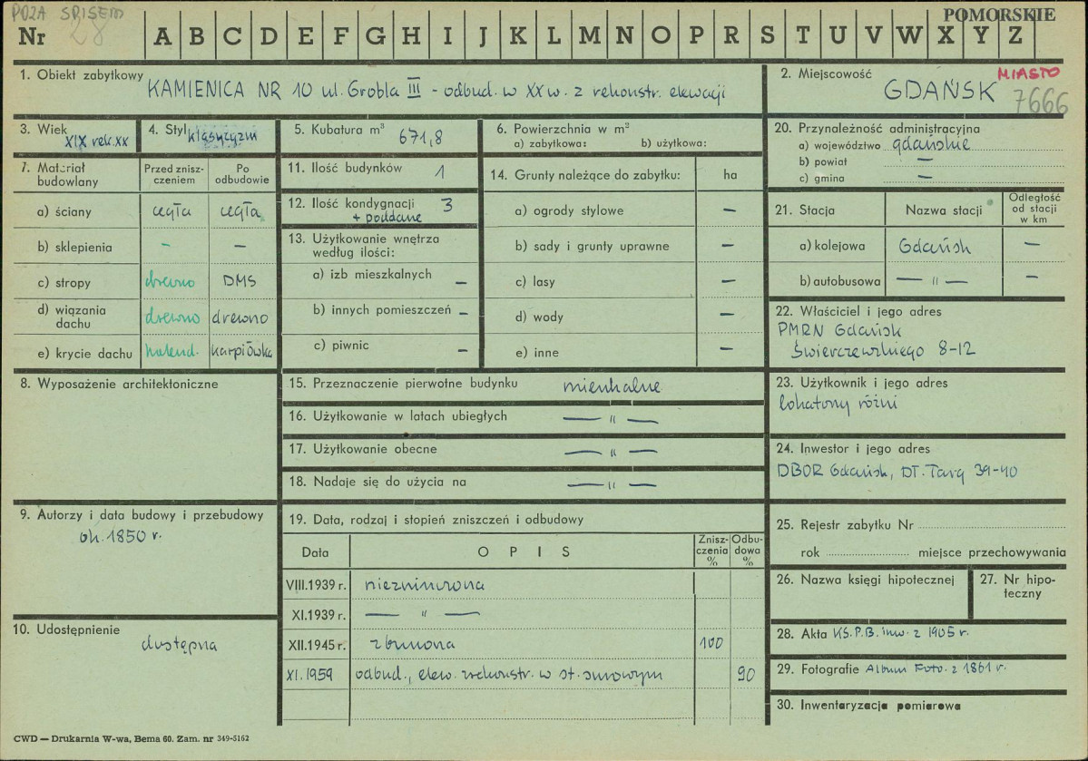 Karta zielona, skan nr 1