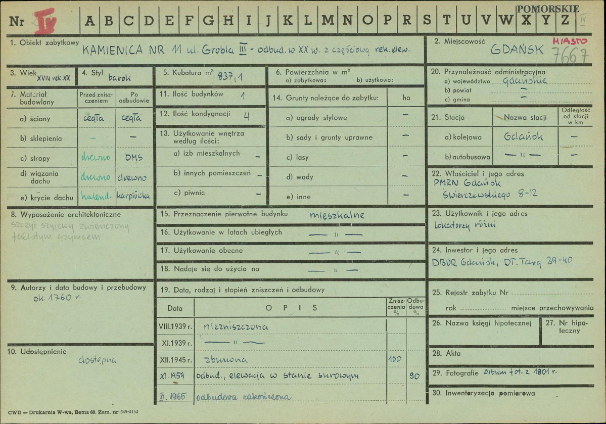 Karta zielona, skan nr 1