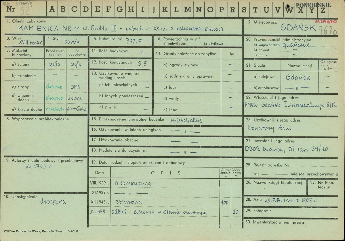 Karta zielona, skan nr 1