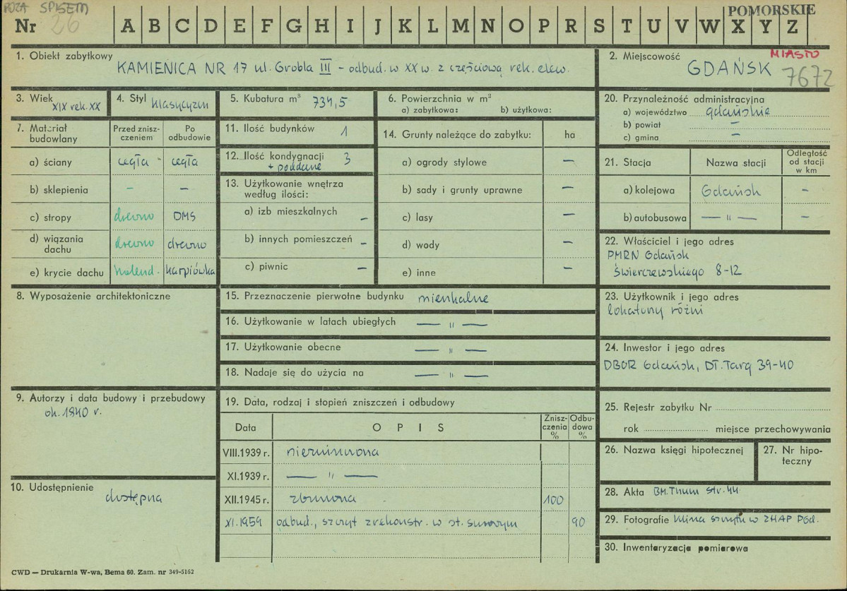Karta zielona, skan nr 1