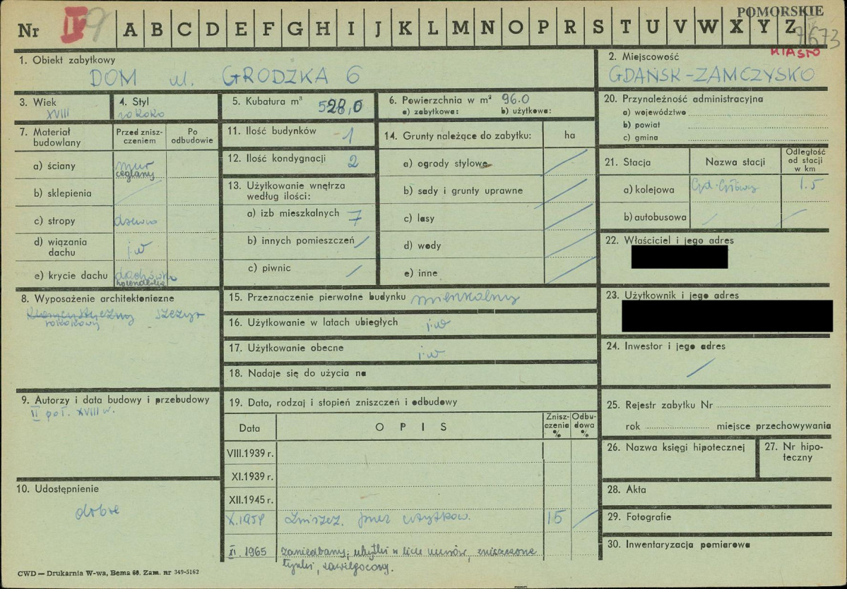 KZ - Karta zielona, skan nr 1