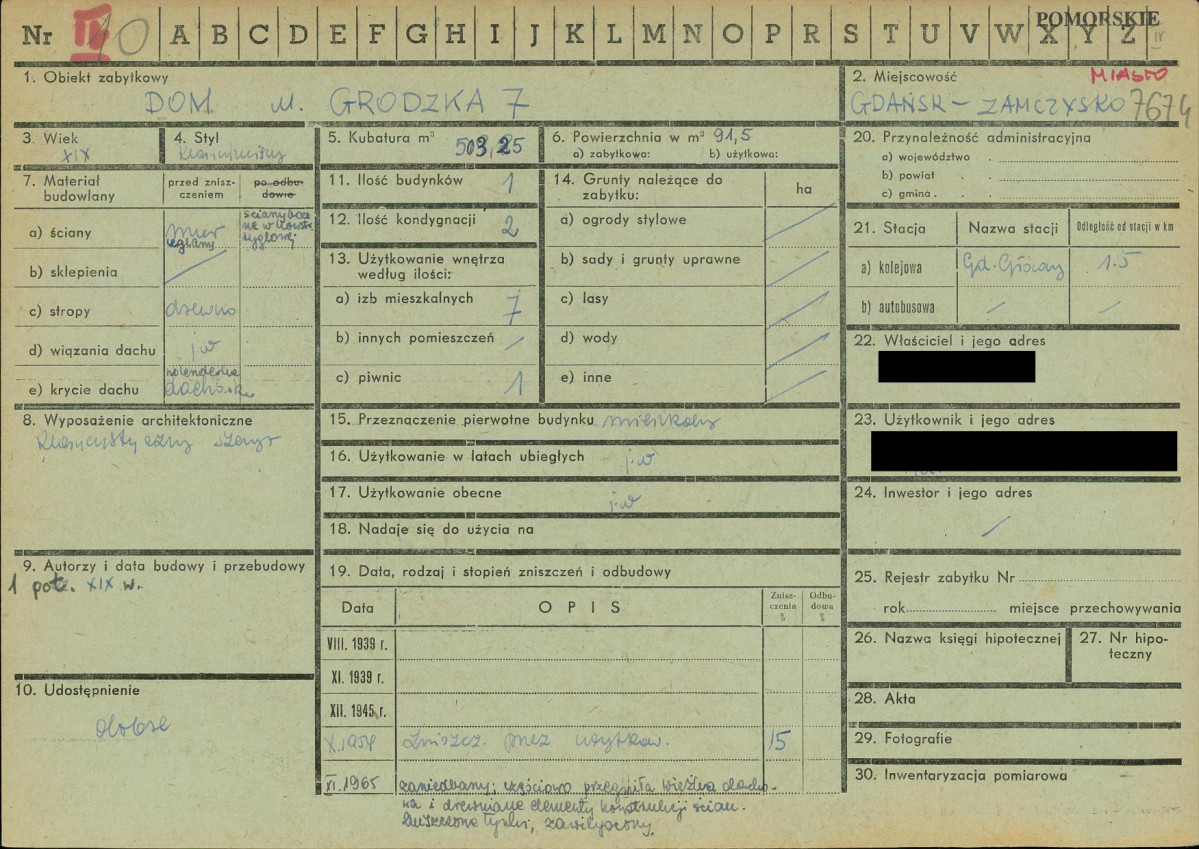 KZ - Karta zielona, skan nr 1