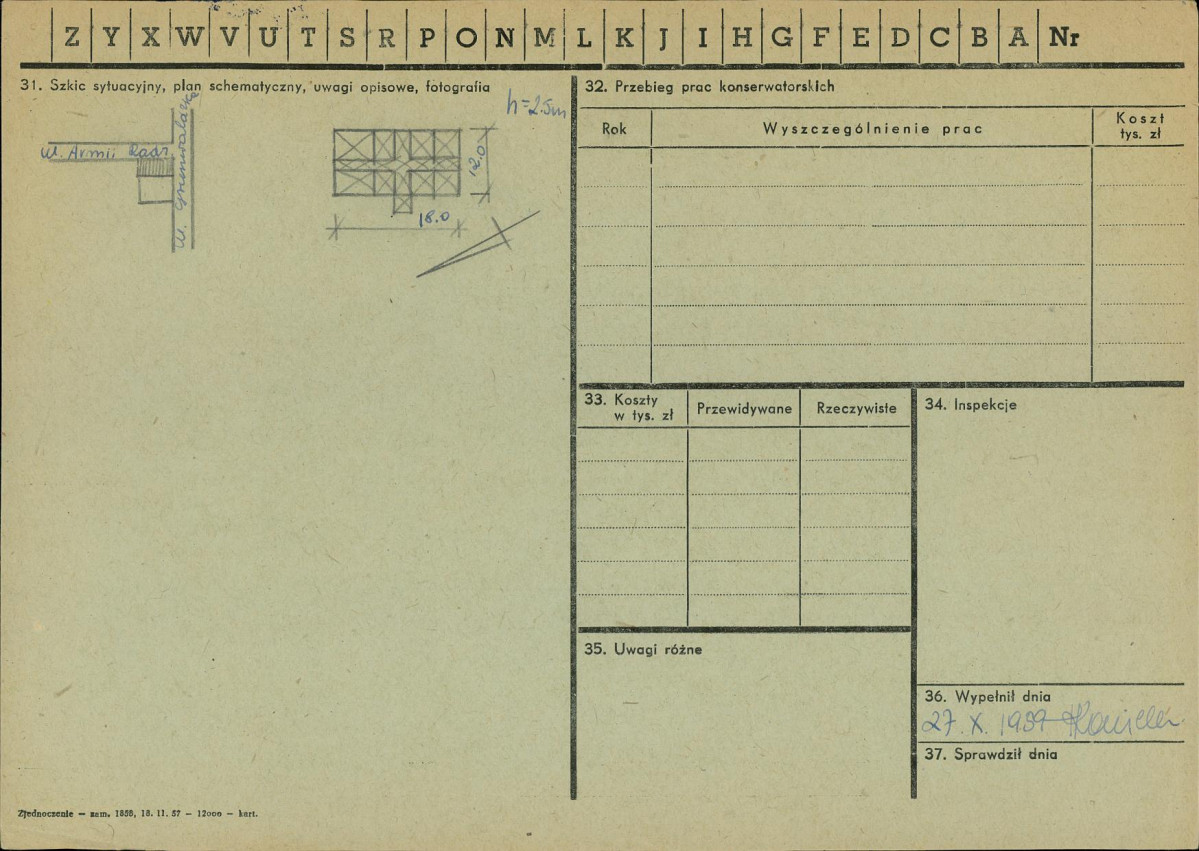 Karta zielona, skan nr 2