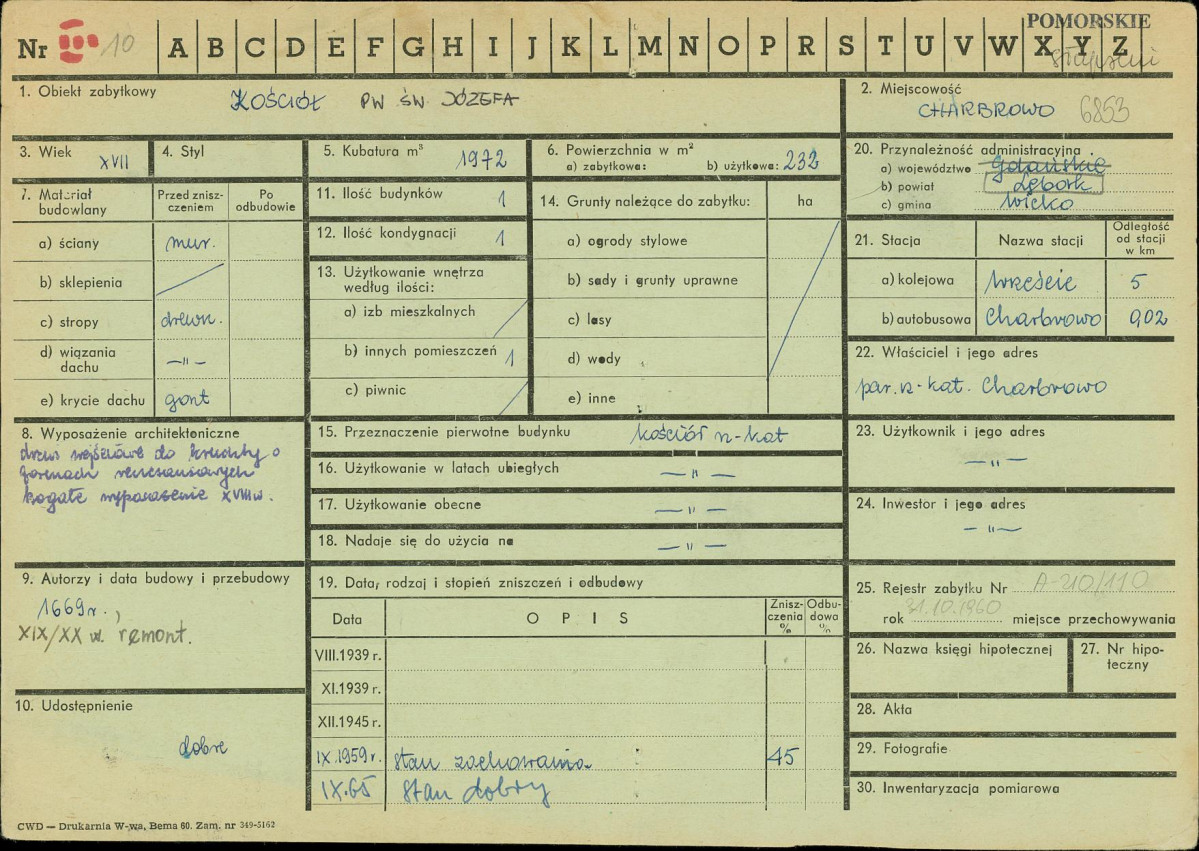 Karta zielona, skan nr 1