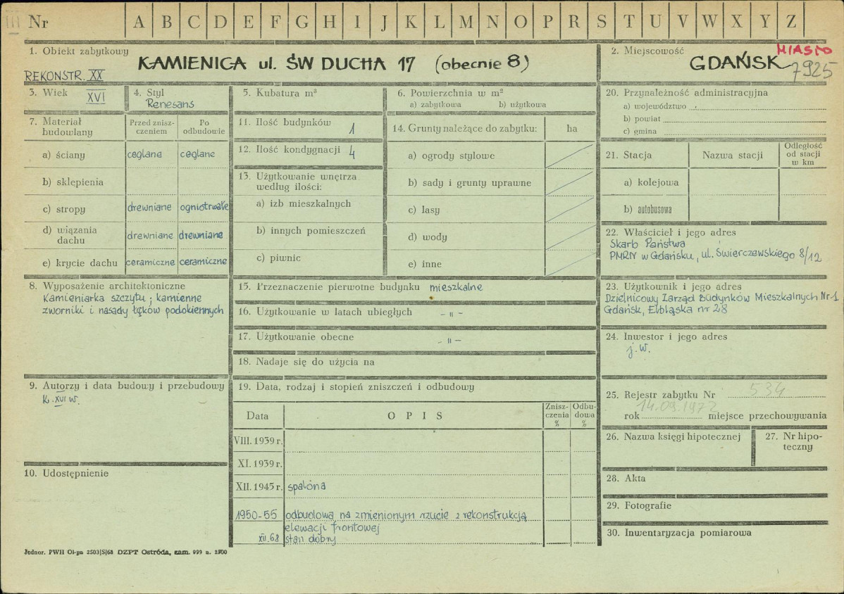 Karta zielona, skan nr 1