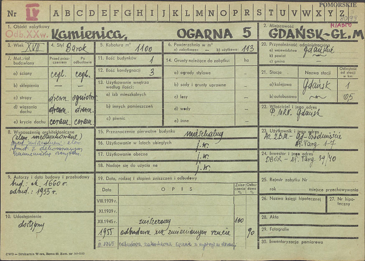 Karta zielona, skan nr 1