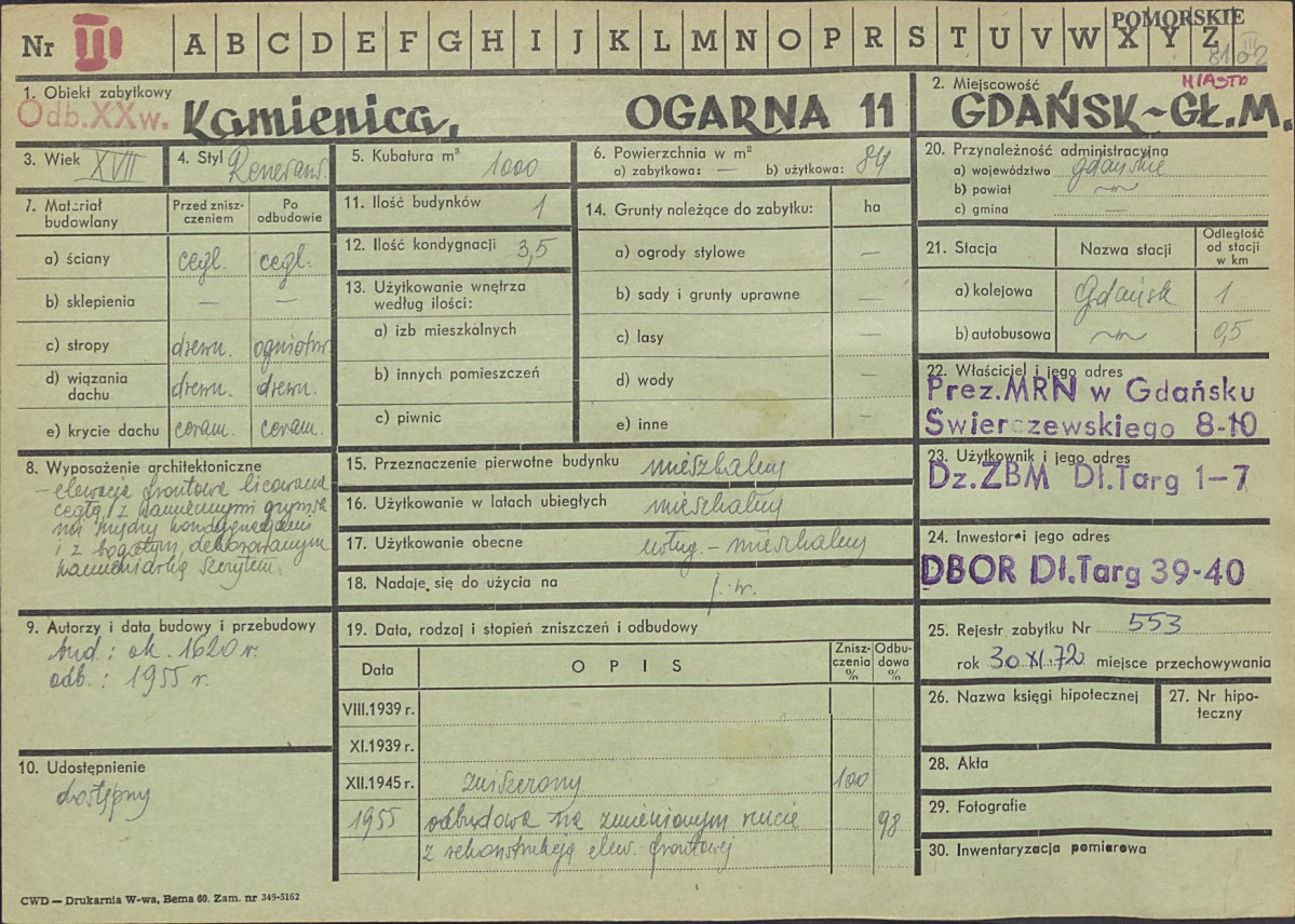 Karta zielona, skan nr 1