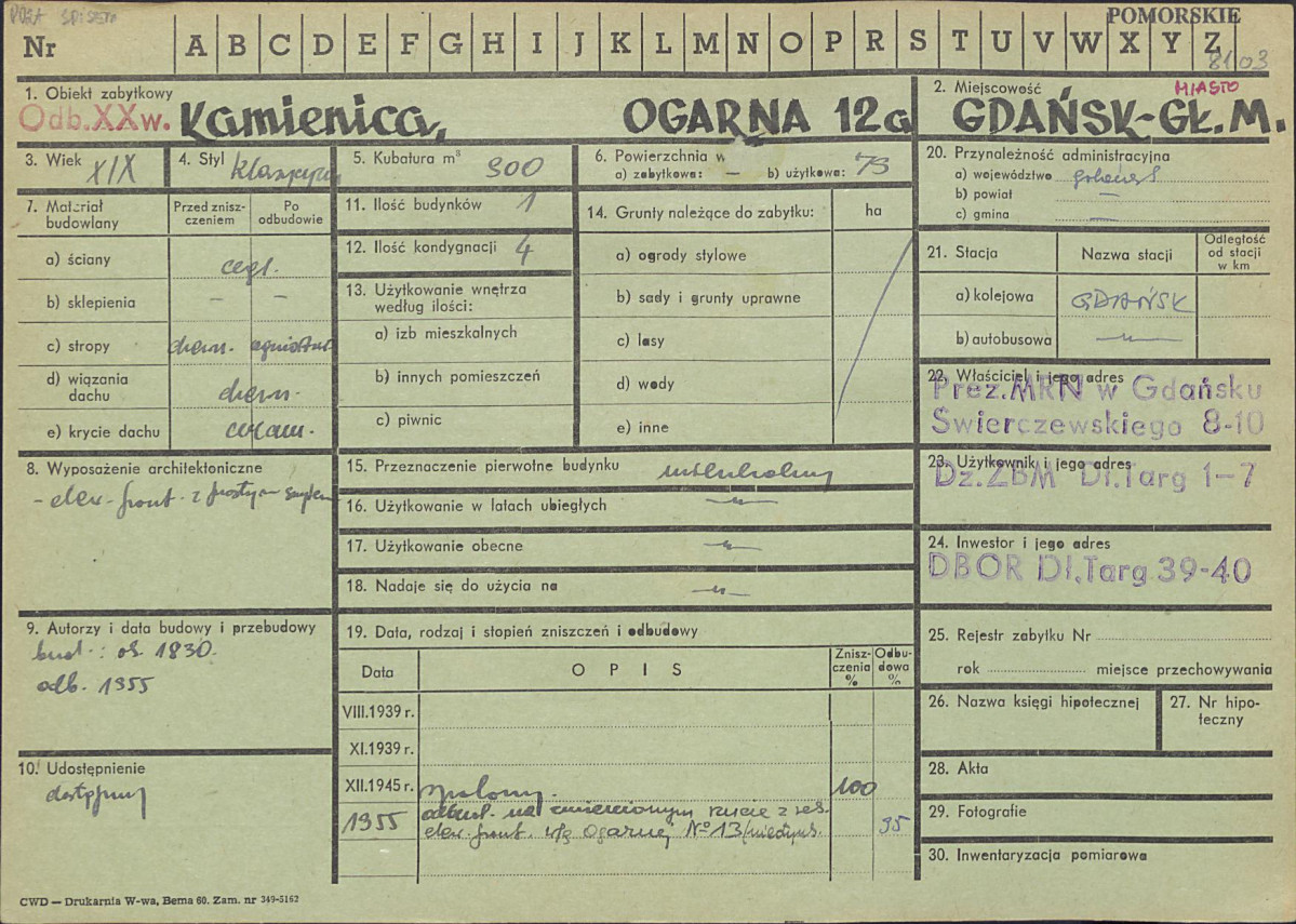 Karta zielona, skan nr 1