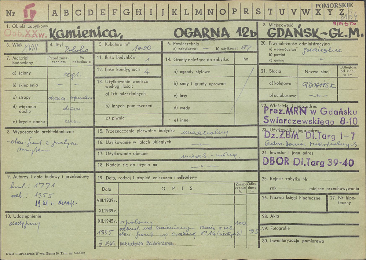 Karta zielona, skan nr 1